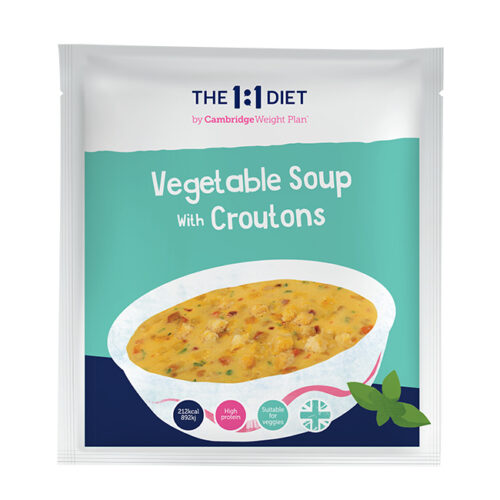 Vegetable Crouton Soup